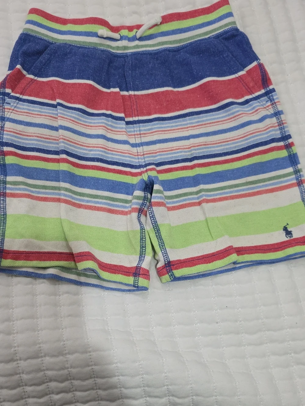 Ralph Lauren Multicolor Striped Kids Shorts